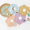 Class A pure cotton baby waterproof drool bib, anti-spitting milk towel, rotatable baby bib, girls' eating bib details Picture